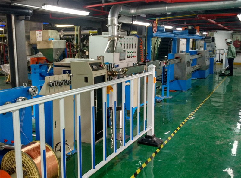 Teflon cable extrusion production line